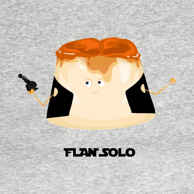 Flan Solo by itsaulart